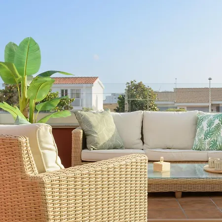 Chale Con Terraza En La Costa *