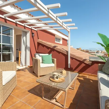 別荘 Chale Con Terraza En La Costa La Estrella (Gran Canaria)