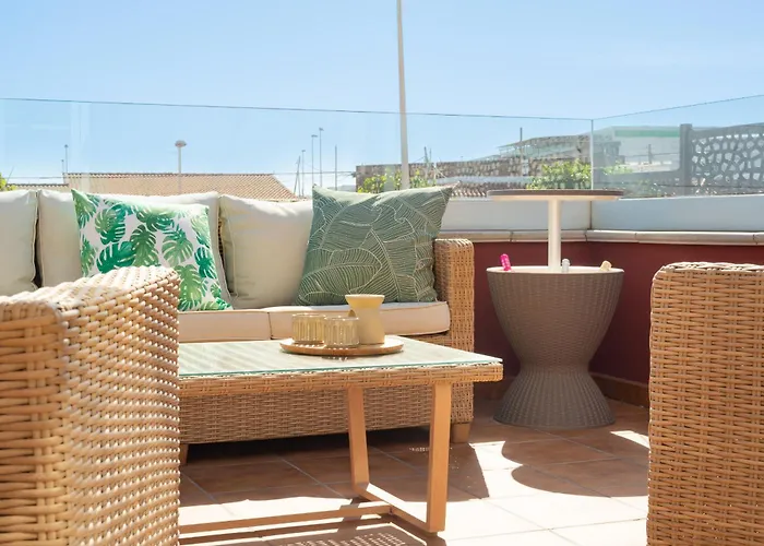 Nyaraló Chale Con Terraza En La Costa *
